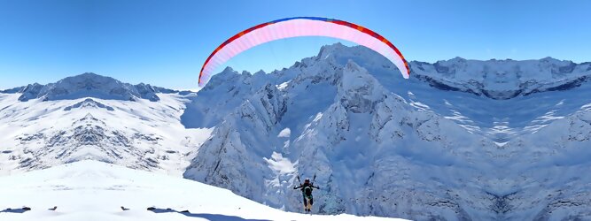 Trip Kanaren - Paragleiten im Winter die Freizeit spüren und schwerelos über die Tiroler Bergwelt fliegen. Auch für Anfänger werden Flüge, Tandemflüge angeboten.